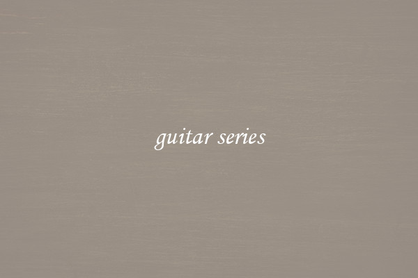 guitar series