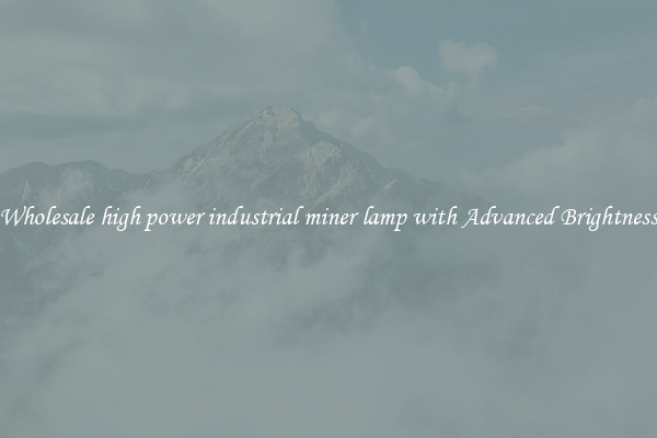 Wholesale high power industrial miner lamp with Advanced Brightness