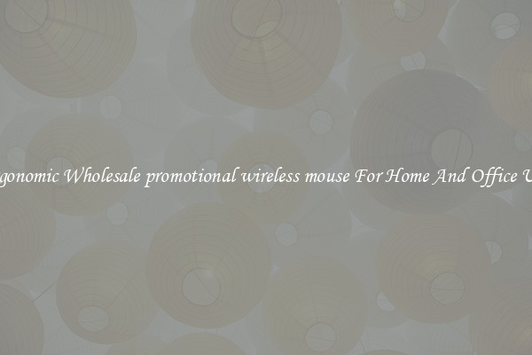 Ergonomic Wholesale promotional wireless mouse For Home And Office Use.