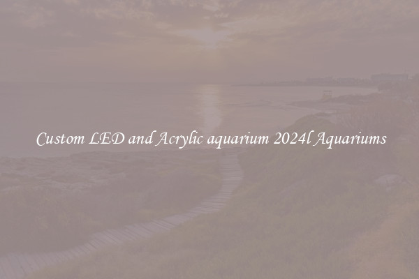Custom LED and Acrylic aquarium 2024l Aquariums