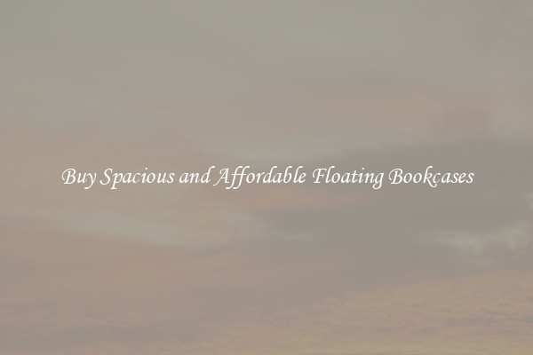 Buy Spacious and Affordable Floating Bookcases