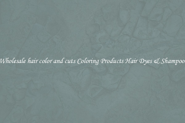 Wholesale hair color and cuts Coloring Products Hair Dyes & Shampoos