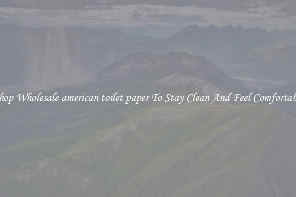 Shop Wholesale american toilet paper To Stay Clean And Feel Comfortable