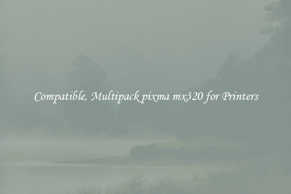 Compatible, Multipack pixma mx320 for Printers